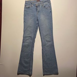 Vintage Lei Flare Bottom Mid Rise Jean